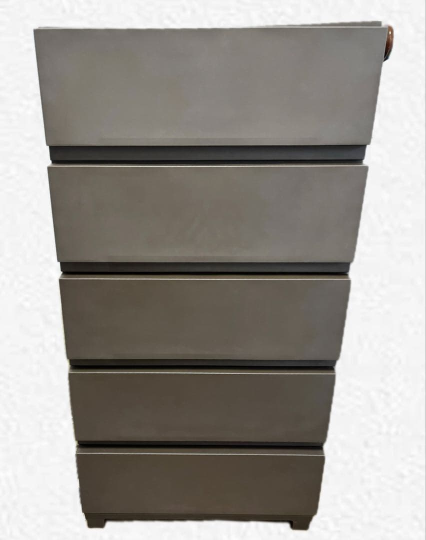 ブラウン　チェスト 5段