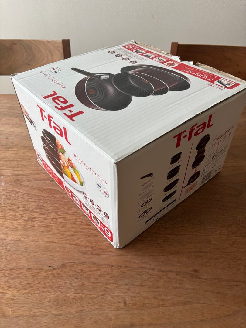 ガス火　新品未使用　T-FALインジニオネオノーブルレッドセット9