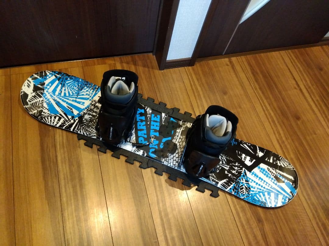 【初心者・入門用】SLQ ジュニア用 即ノリ！スノーボードフルセット！