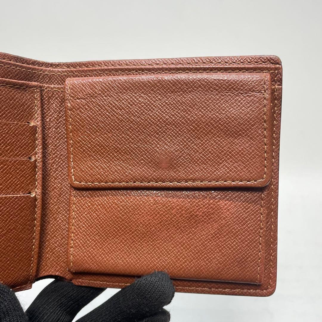 2844 ルイヴィトン モノグラム 二つ折り財布 ポルトフォイユ マルコ