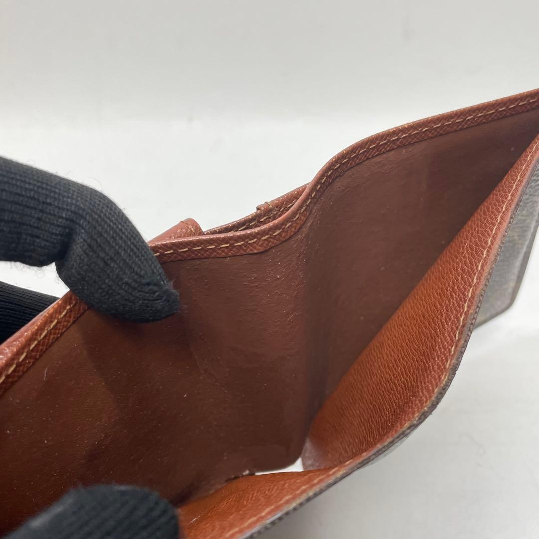 2844 ルイヴィトン モノグラム 二つ折り財布 ポルトフォイユ マルコ