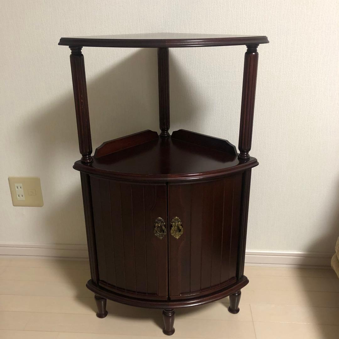 ウッド棚　アンティーク　木製　レトロ