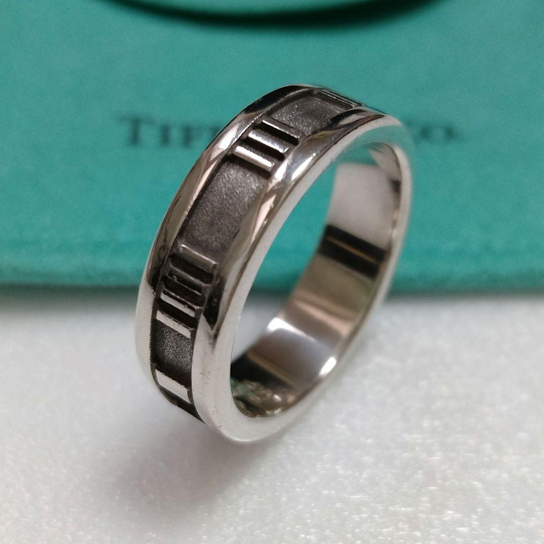 TIFFANY ティファニー アトラス リングシルバー 19号