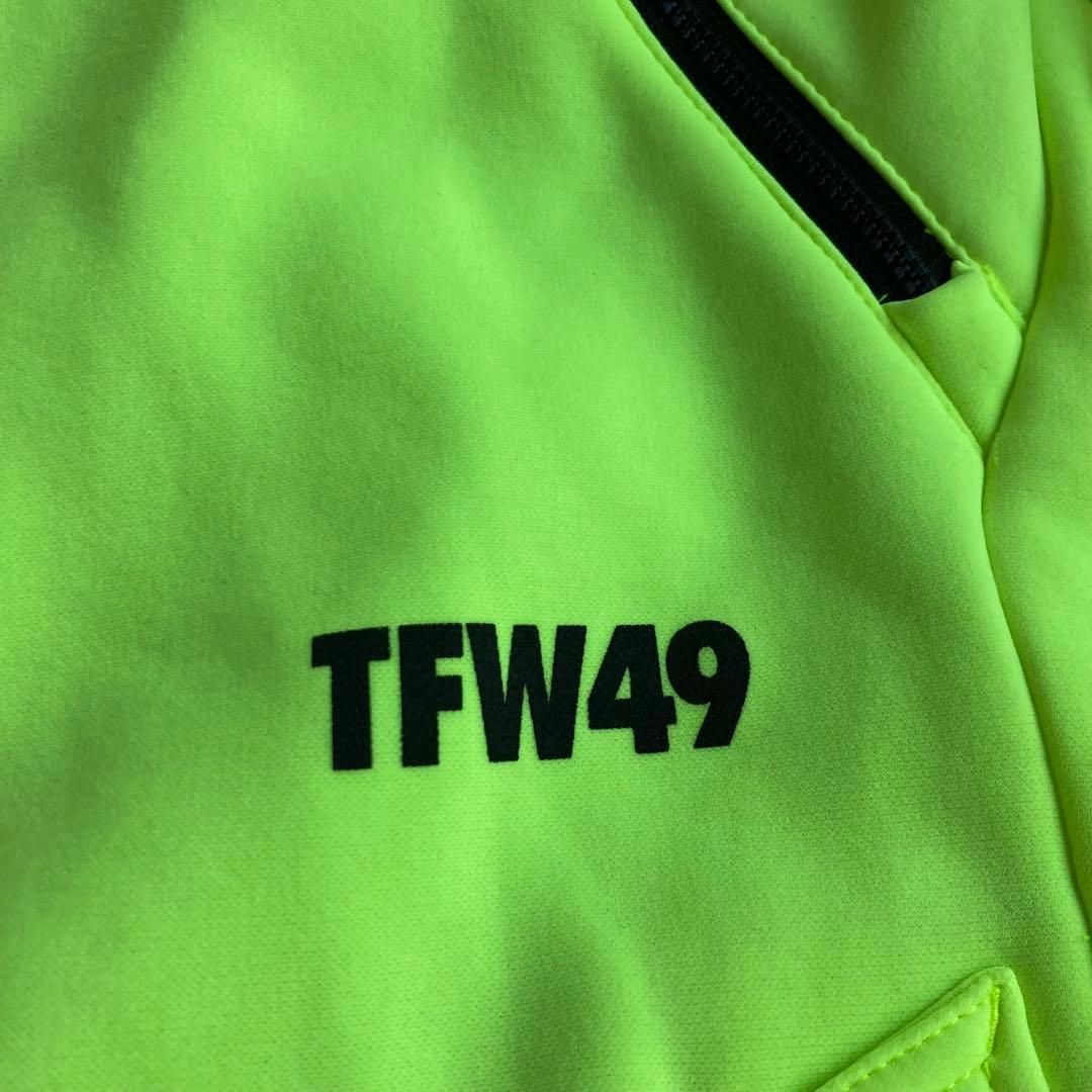 TFW49 プルオーバー　蛍光イエロー　ゴルフ　Lサイズ