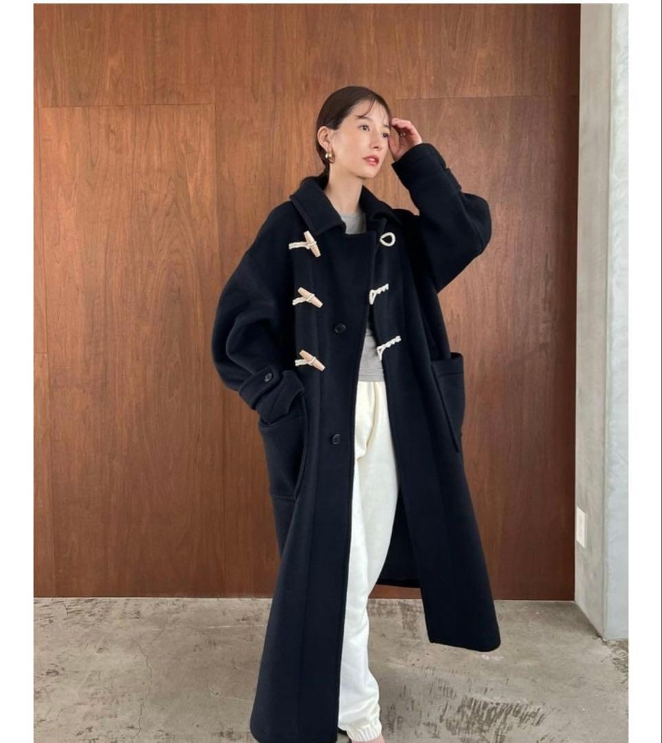 CLANE オーバーマキシダッフルコート　サイズ2 ネイビー