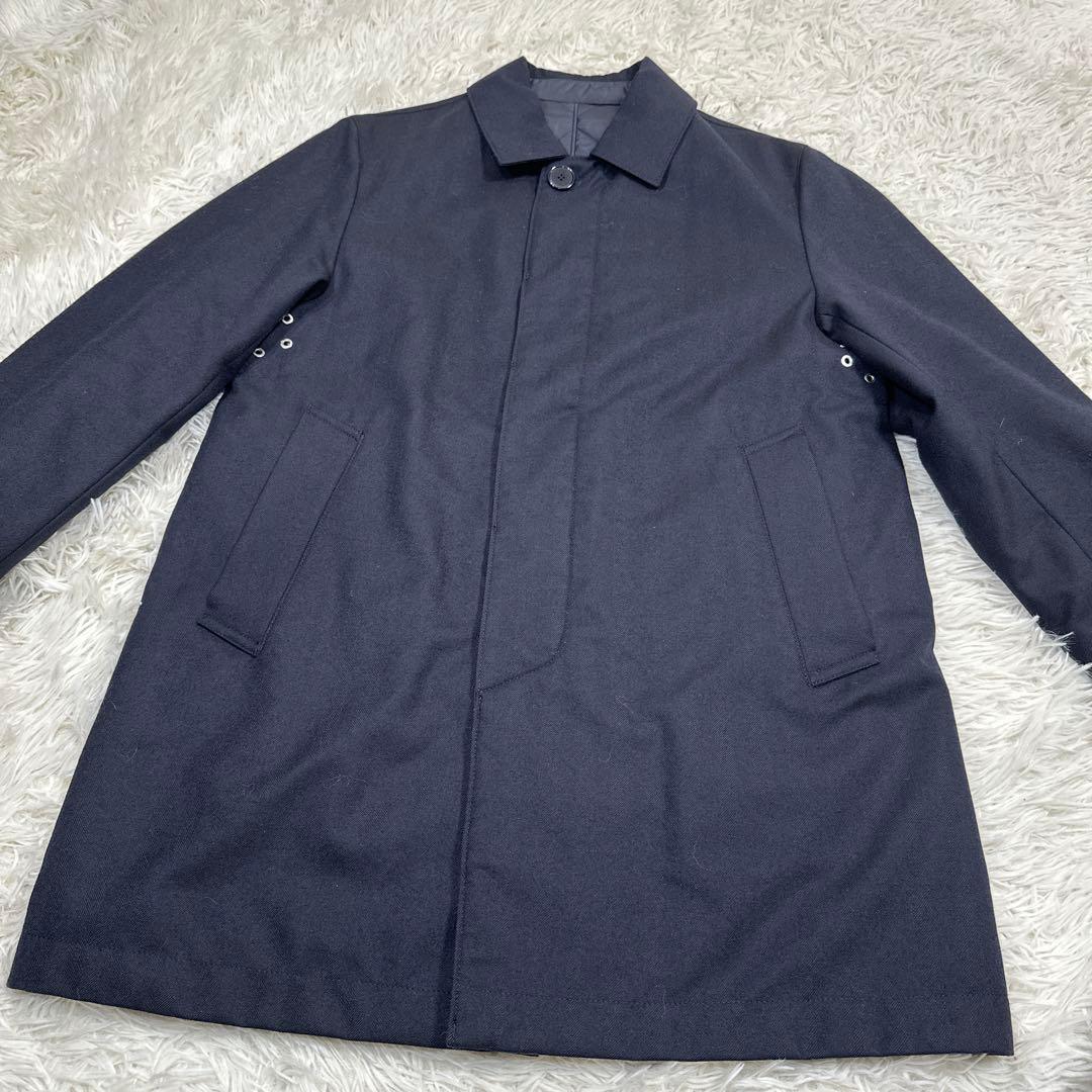 MACKINTOSH PHILOSOPHYリバーシブルステンカラーコート M 紺