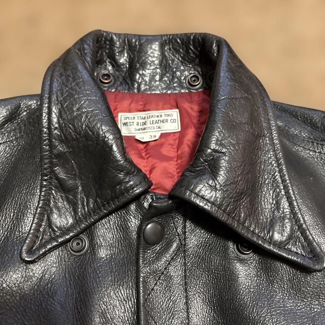 ノ*ン様 38inch WESTRIDE WR101J-WB ライダースジャケッ