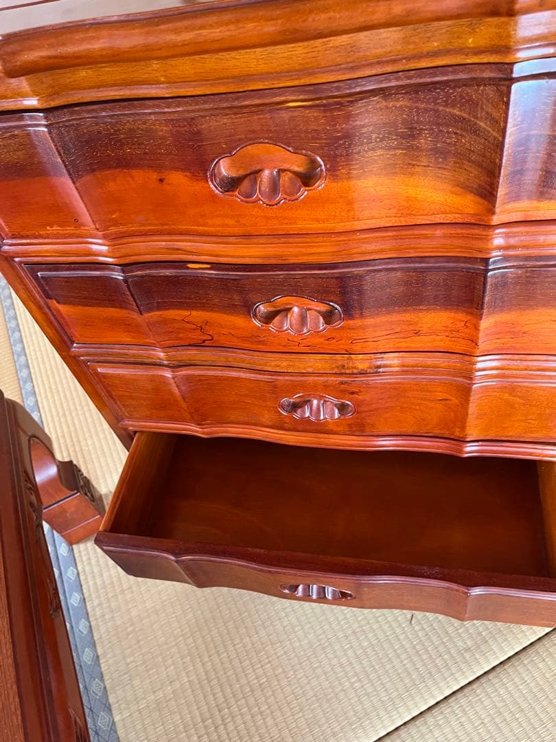 アンティーク調箪笥5段