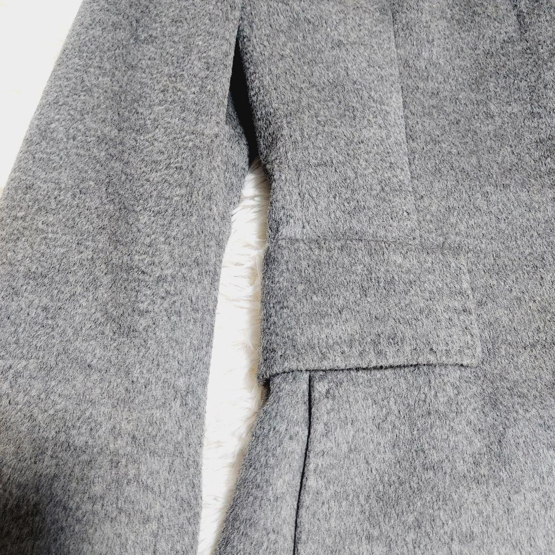 Max Mara Studio チェスターコート ウール 36 S グレー