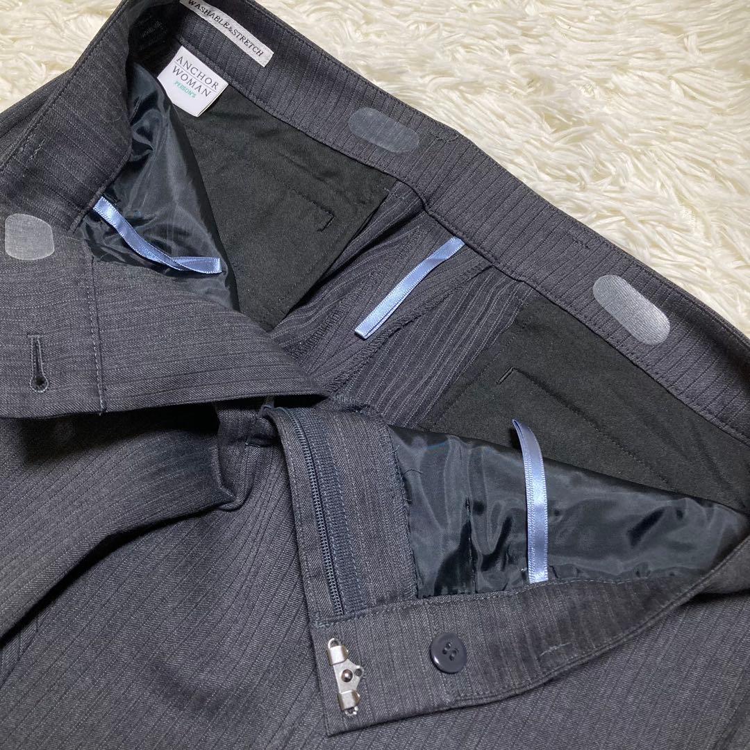 洗える ストレッチ ジャケット パンツスーツ セットアップ 大きいサイズ 13