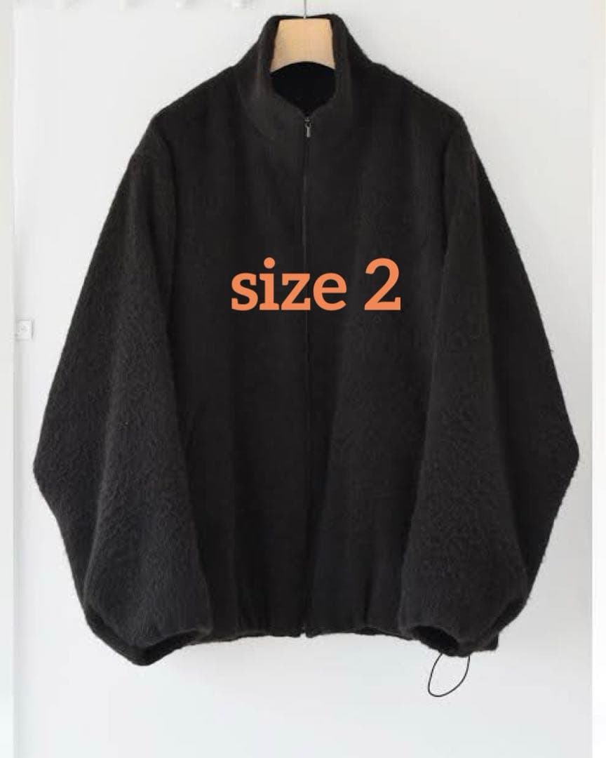 23AW COMOLI コモリ キャメルカナパシャギー ジャケット2 美品