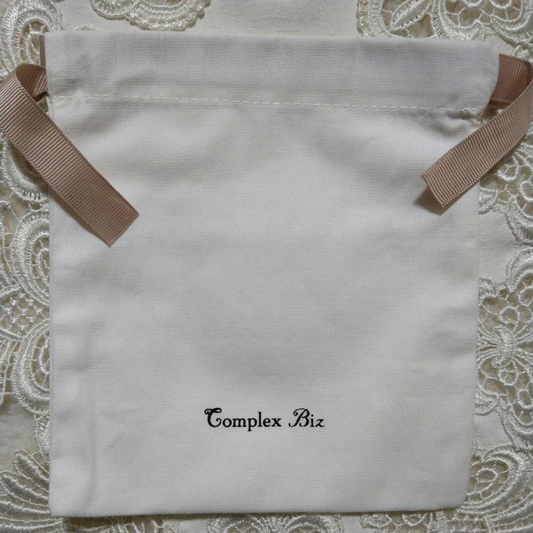 【新品】コンプレックスビズ　ボタニカル ステンレスヘアコーム　巾着袋付き