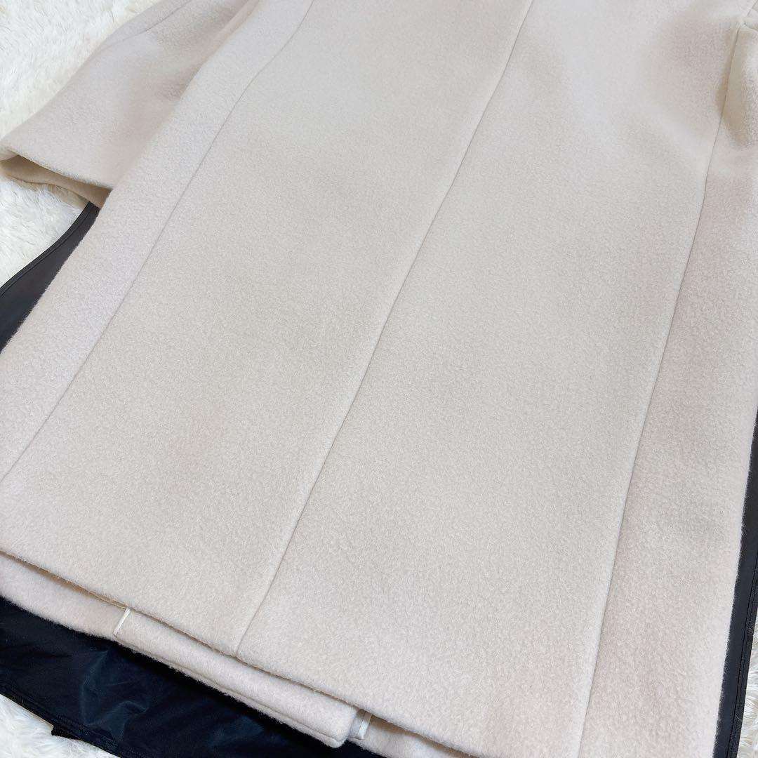 定価25.3万円☆BLAMINK ブラミンク ウールダブル2ボタンロングコート