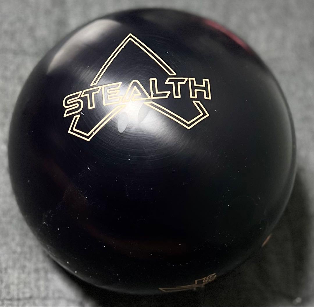 STEALTH ボウリングボール 黒色