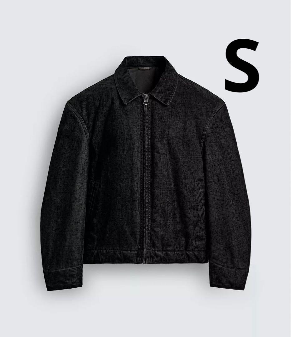 ZARA ザラ リラックスフィットベロアジャケット S