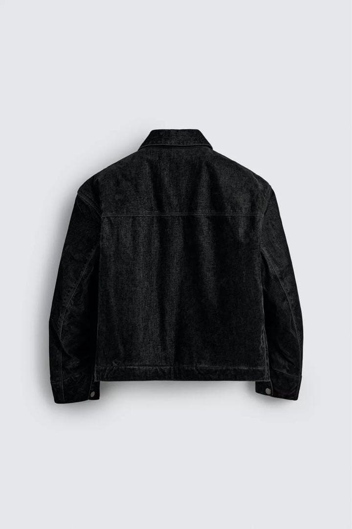 ZARA ザラ リラックスフィットベロアジャケット S