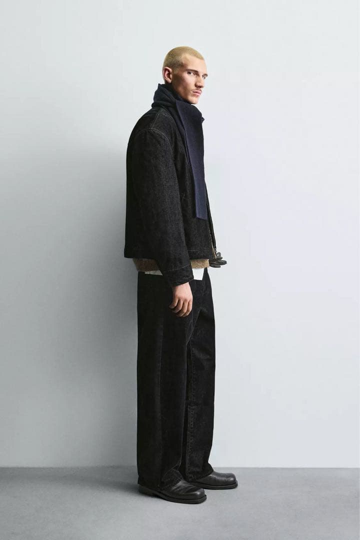 ZARA ザラ リラックスフィットベロアジャケット S