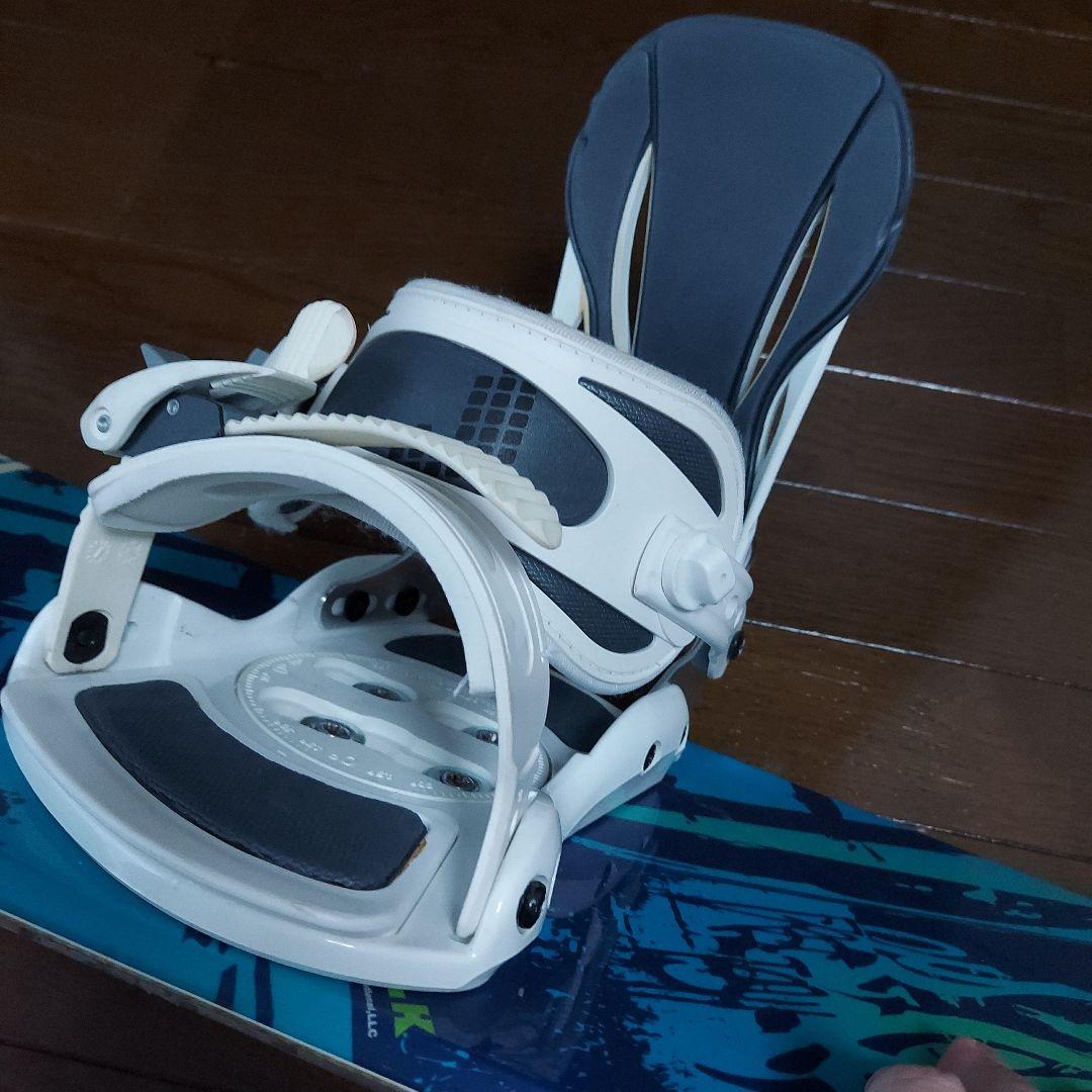 AIRWALK スノーボード 青と緑のデザイン155cm