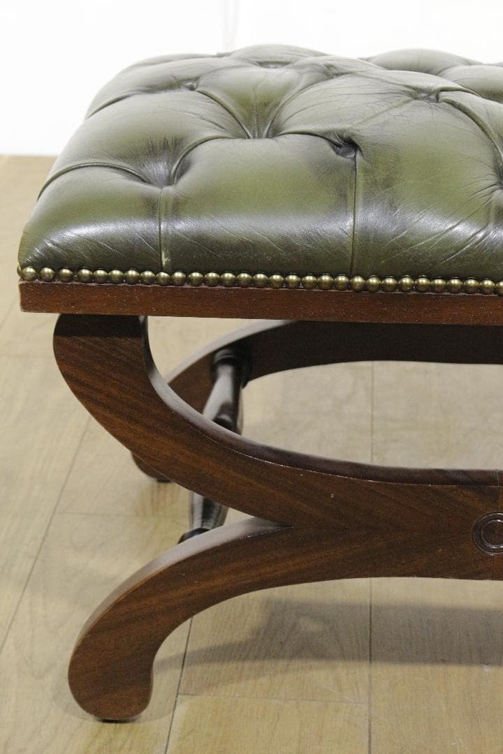 クラシック★オットマン★ヴィンテージ木製家具★