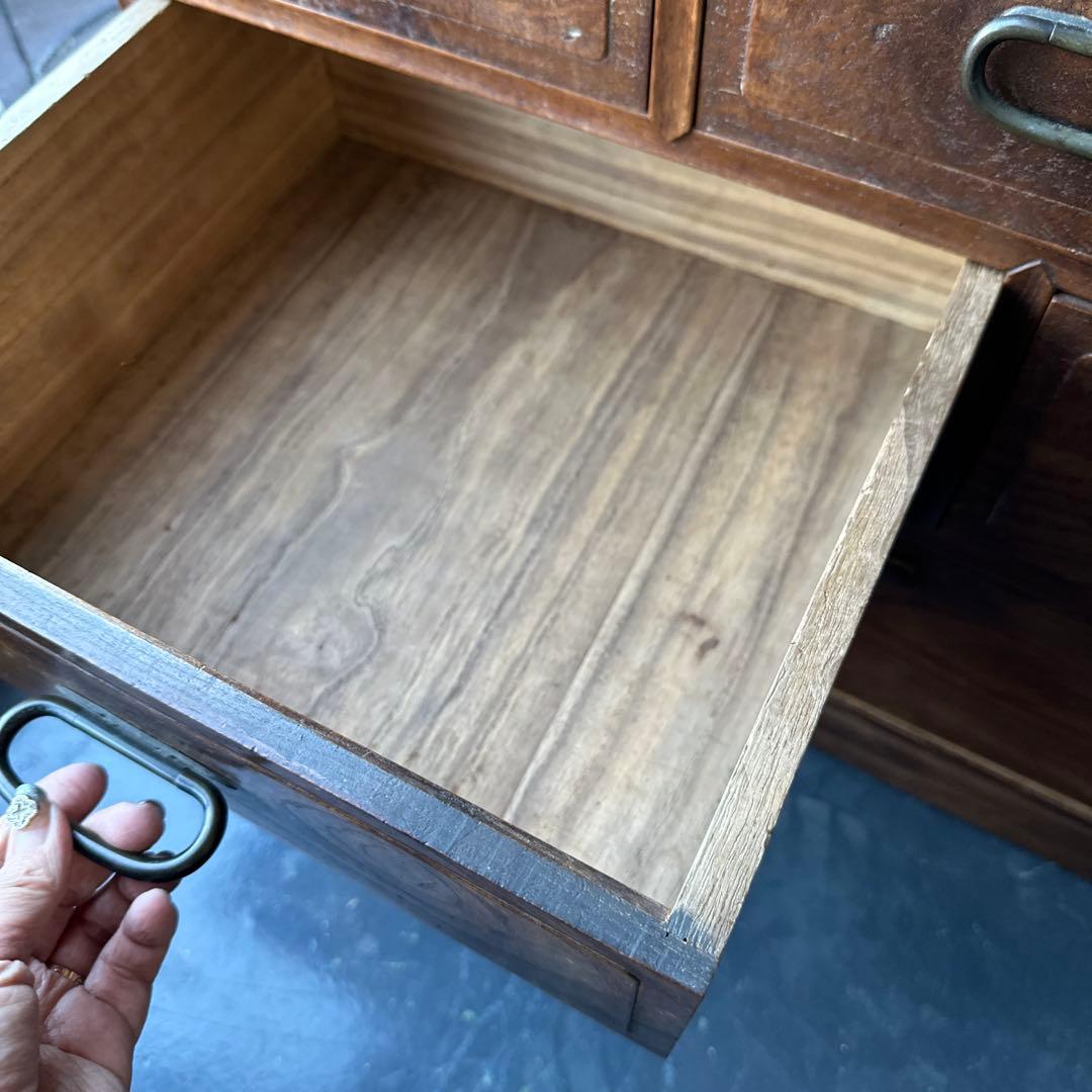 最終お値引き‼️小さめ和ダンス　食器棚や　収納棚に！