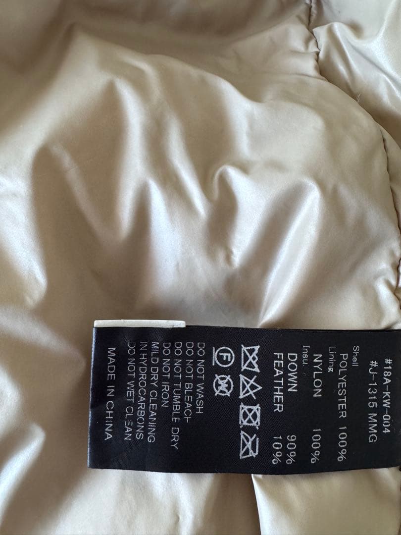 Gymphlex 取り外し可能フード付きダウンジャケット