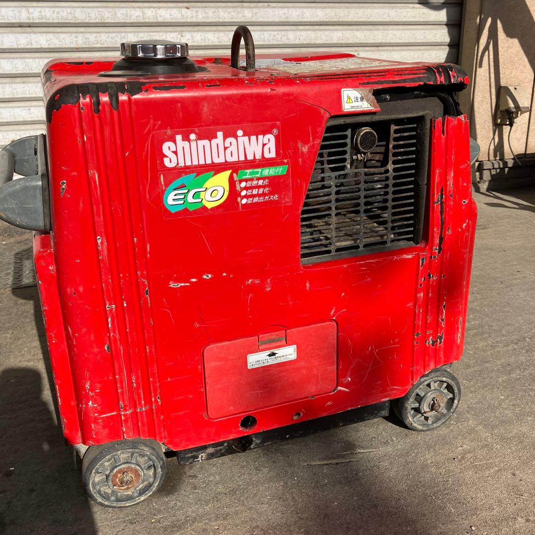 新ダイワ　EGW2800MI エンジンウェルダー&インバータ発電機〔中古品）