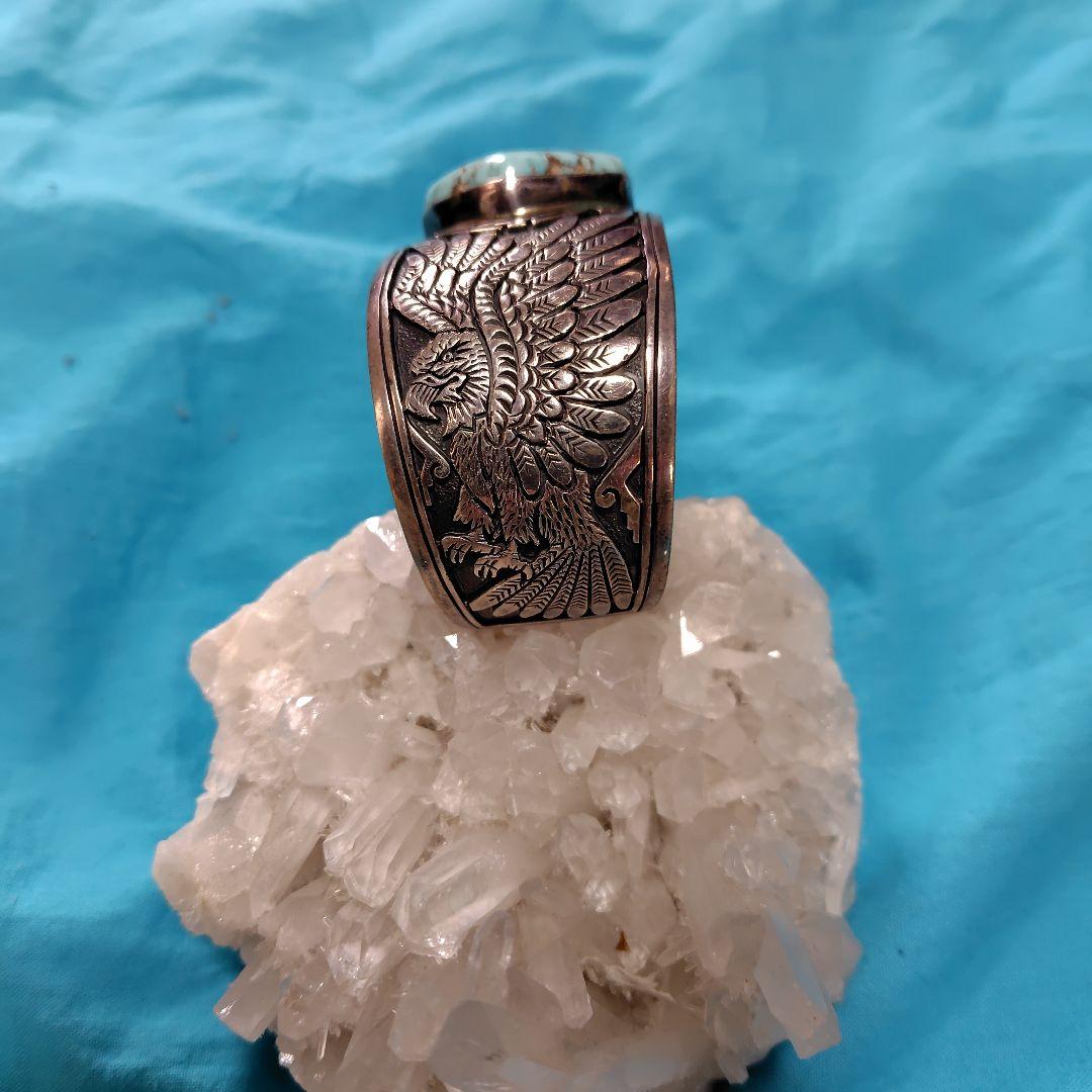 インディアンジュエリーバングルナバホ族ヒデ