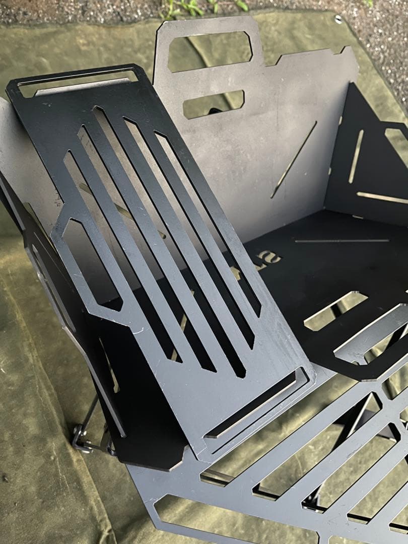 美品 ネイチャートーンズ NATURE TONES フュージョングリル 焚き火台