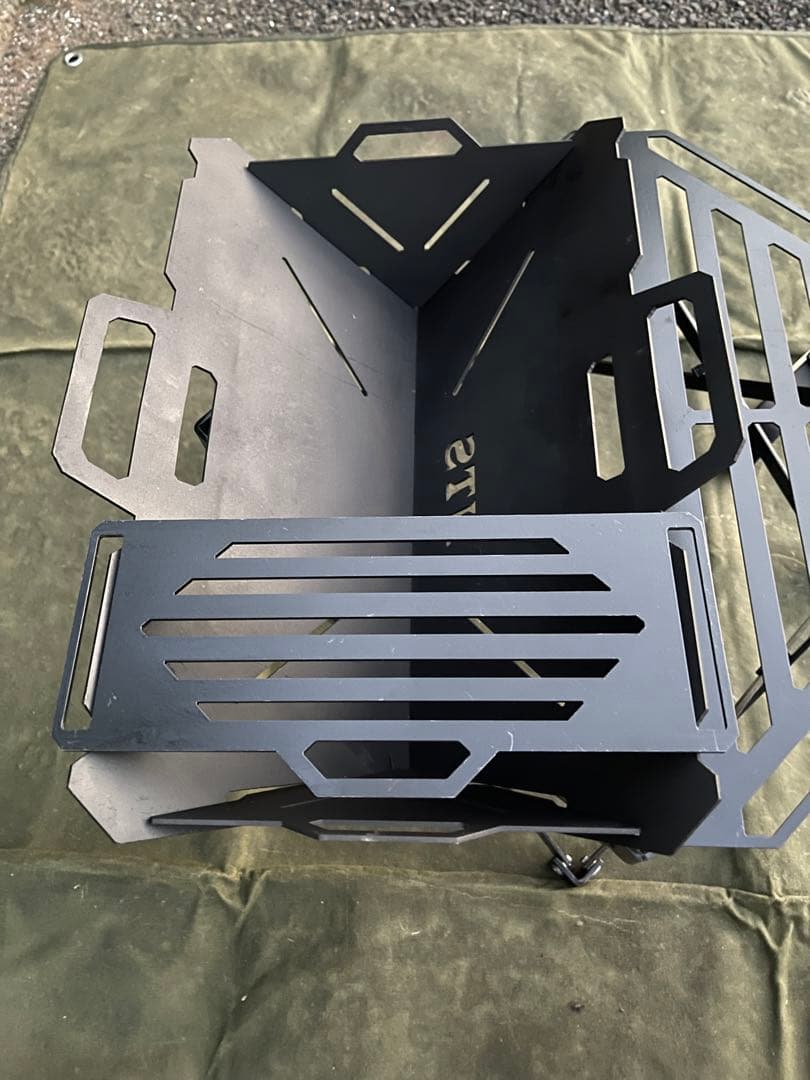 美品 ネイチャートーンズ NATURE TONES フュージョングリル 焚き火台