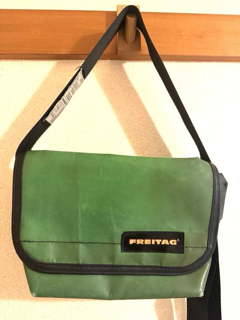 ★値下げ★ FREITAG グリーン メッセンジャーバッグ