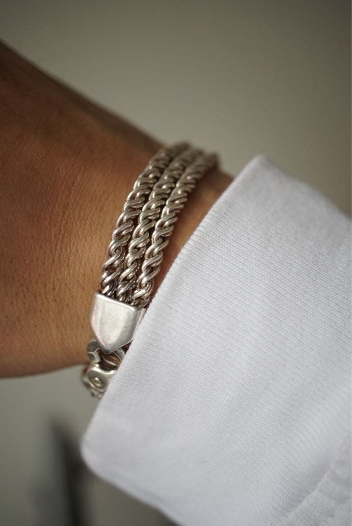 Tiffany&Co. ティファニー 925 トリプルロープ ブレスレット