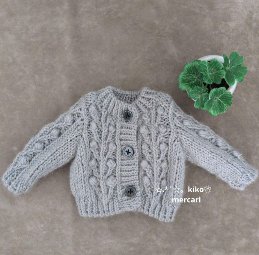 doll服’25　no198　32cmドール　セーター　参考画像　ご購入可