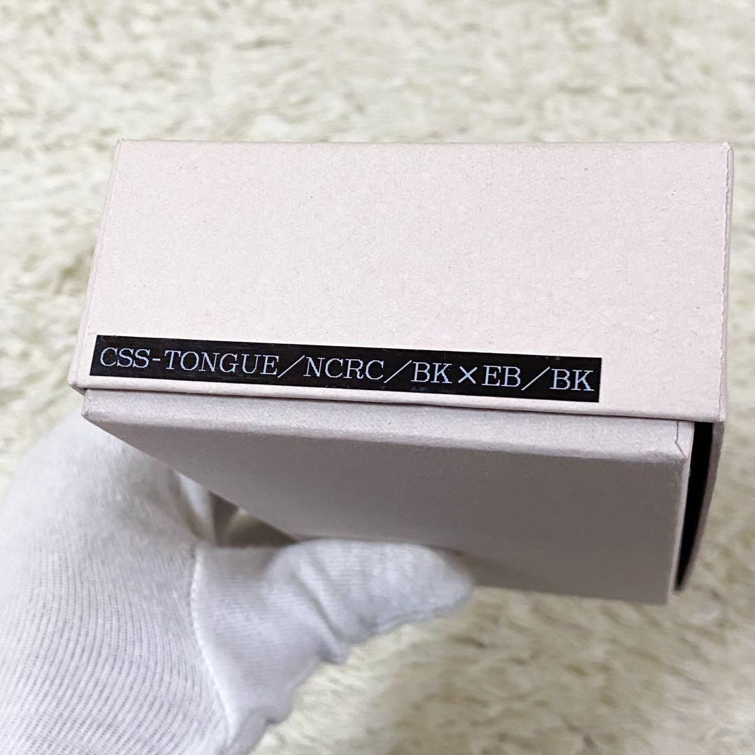 【美品】ワイルドスワンズ タング 小銭入れ ヌバック クロコダイル ブラック 黒