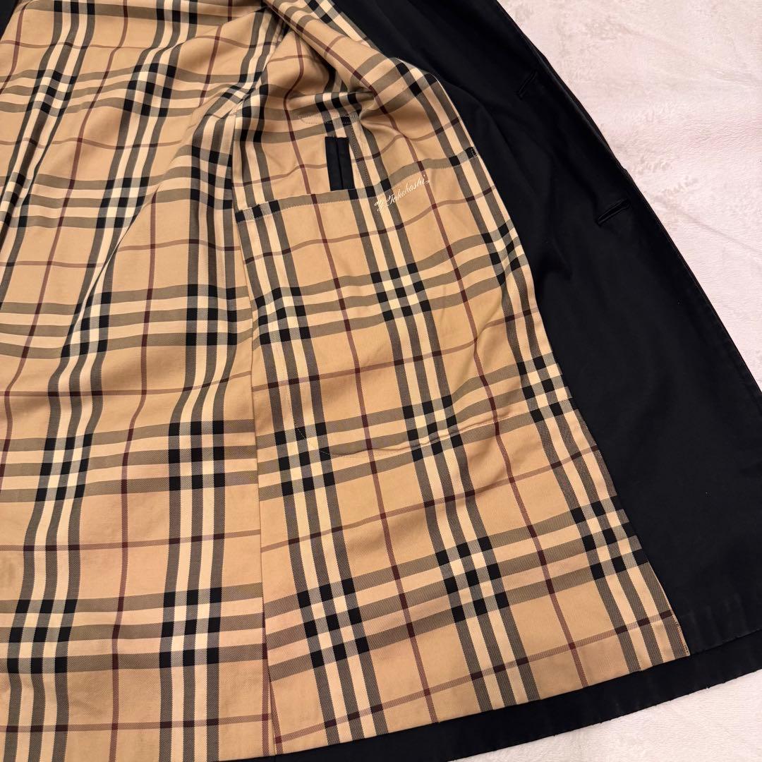 BURBERRY LONDON★トレンチコート★黒★ミドル丈
