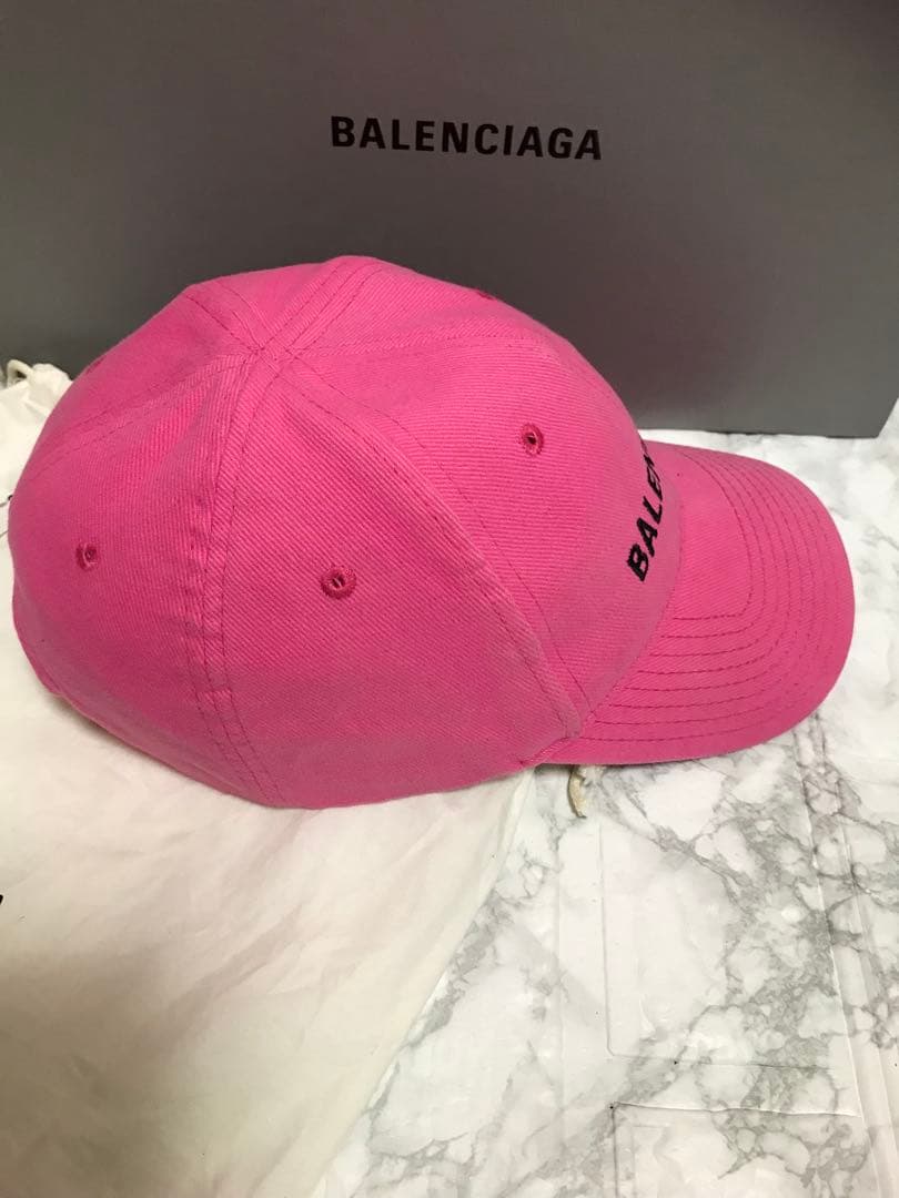 【国内正規品】BALENCIAGA バレンシアガ キャップ ピンク