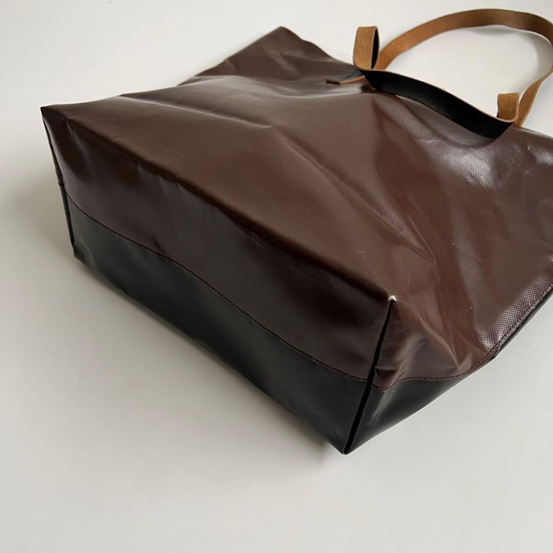 バッグ MARNI PVC TRIBECA HORIZONTAL TOTE BAG