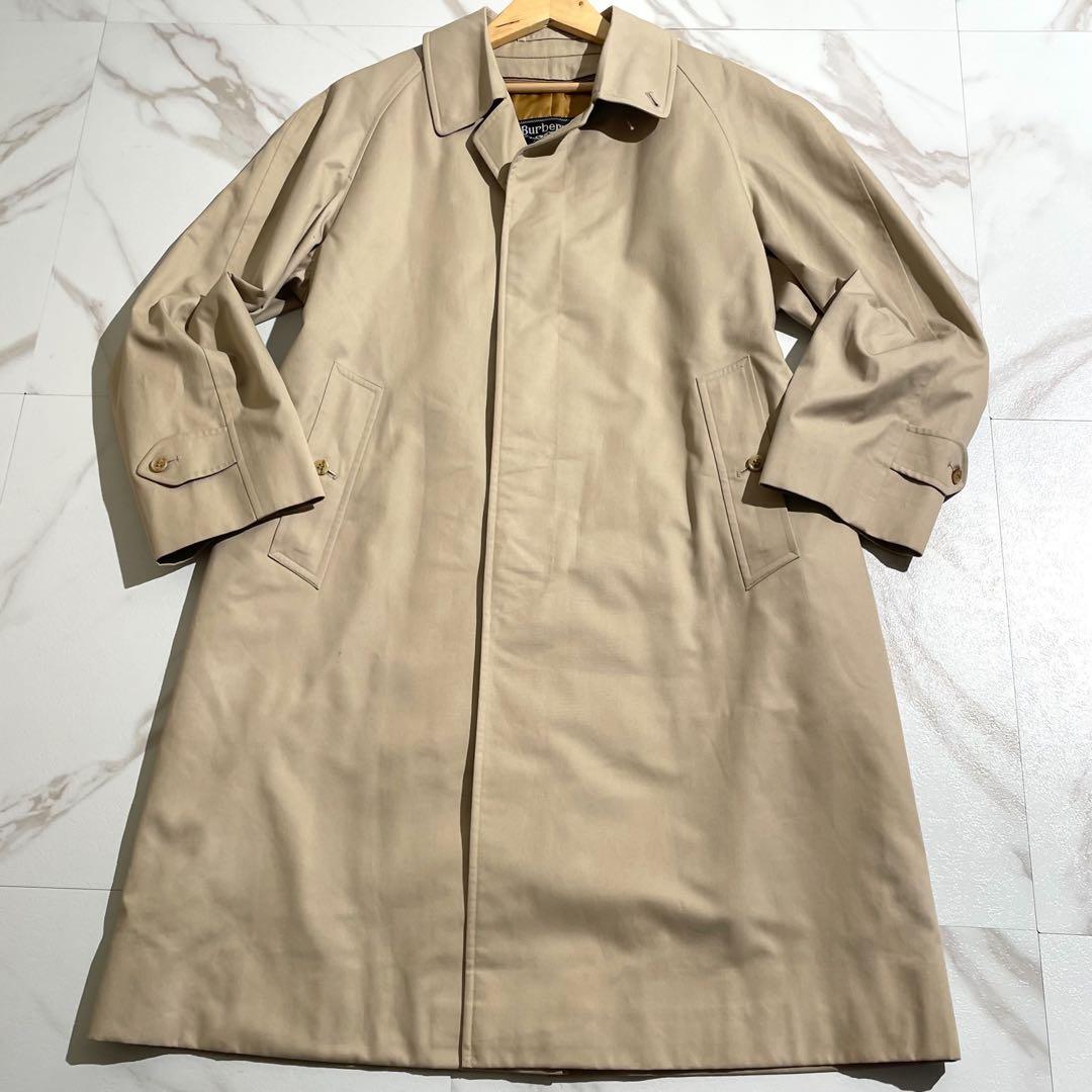 【美品/ライナー/L相当】バーバリーズ ステンカラーコート ノバチェック