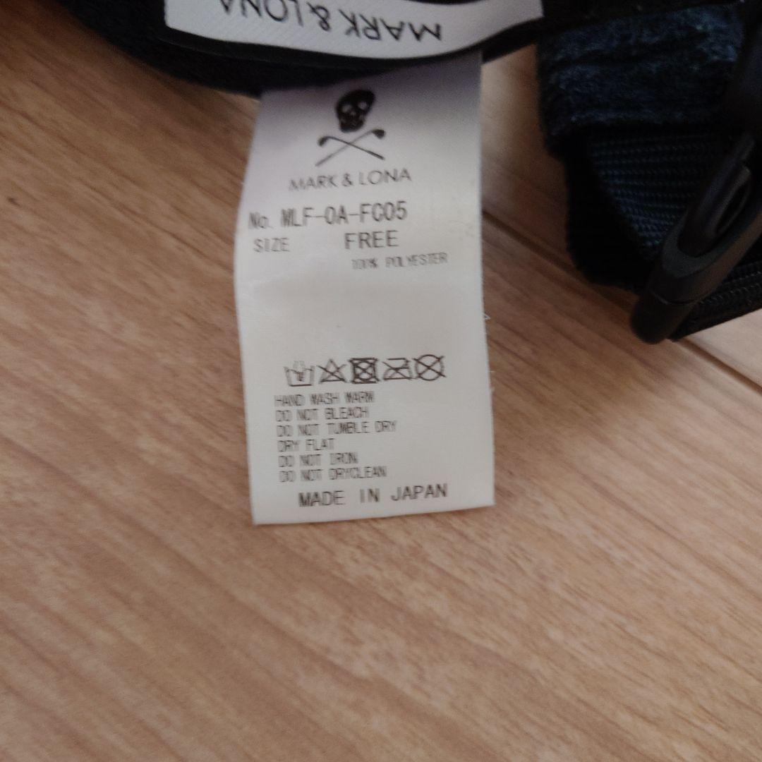 MARK & LONA バイザー ブラック