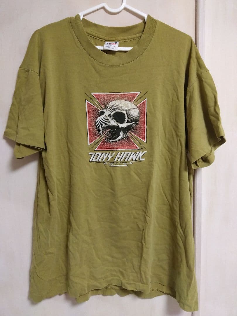 90s bird house トニー・ホーク スカル Tシャツ Lサイズ