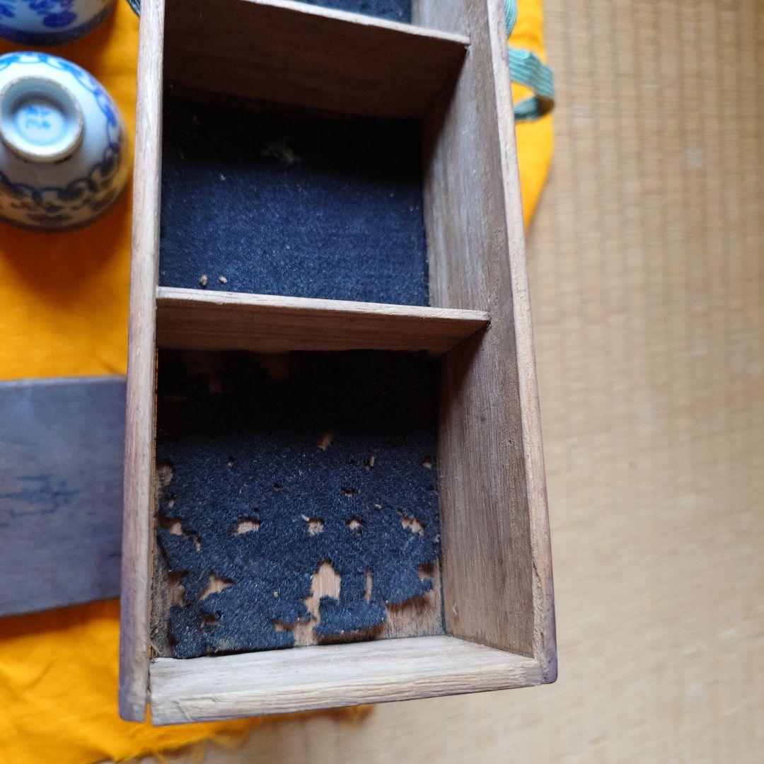 グッドさん専用 南京焼　五碗 永記浄錫茶托　成化年製碗