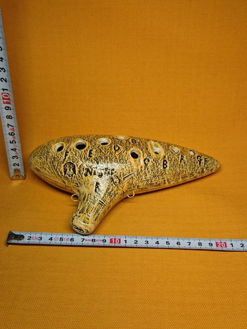 【美品】ナイト　オカリナ　大塚楽器　置物　インテリア　工芸品　美術品　A1351