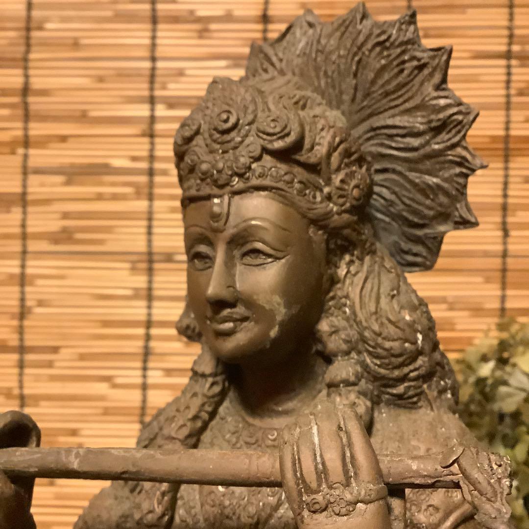 シャクティ様keep・古玩・インド「三神一体・トリムールティ愚像」ヒンドゥー教