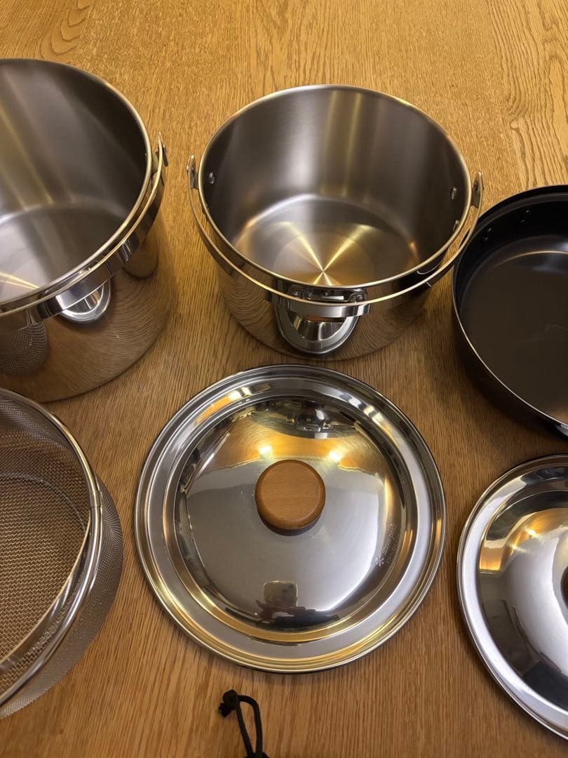 新品スノーピーク peakフィールドクッカーPro.3キャンプ調理器具