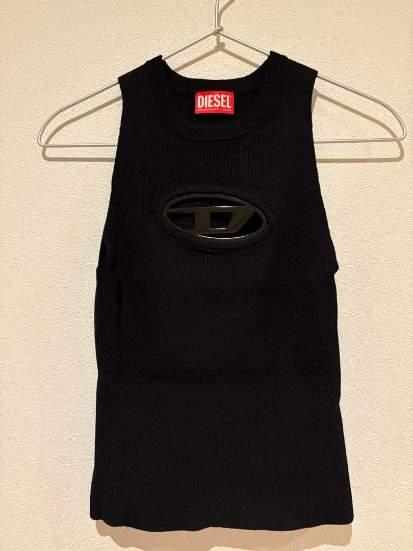 【超値引き】DIESEL ブラック タンクトップ