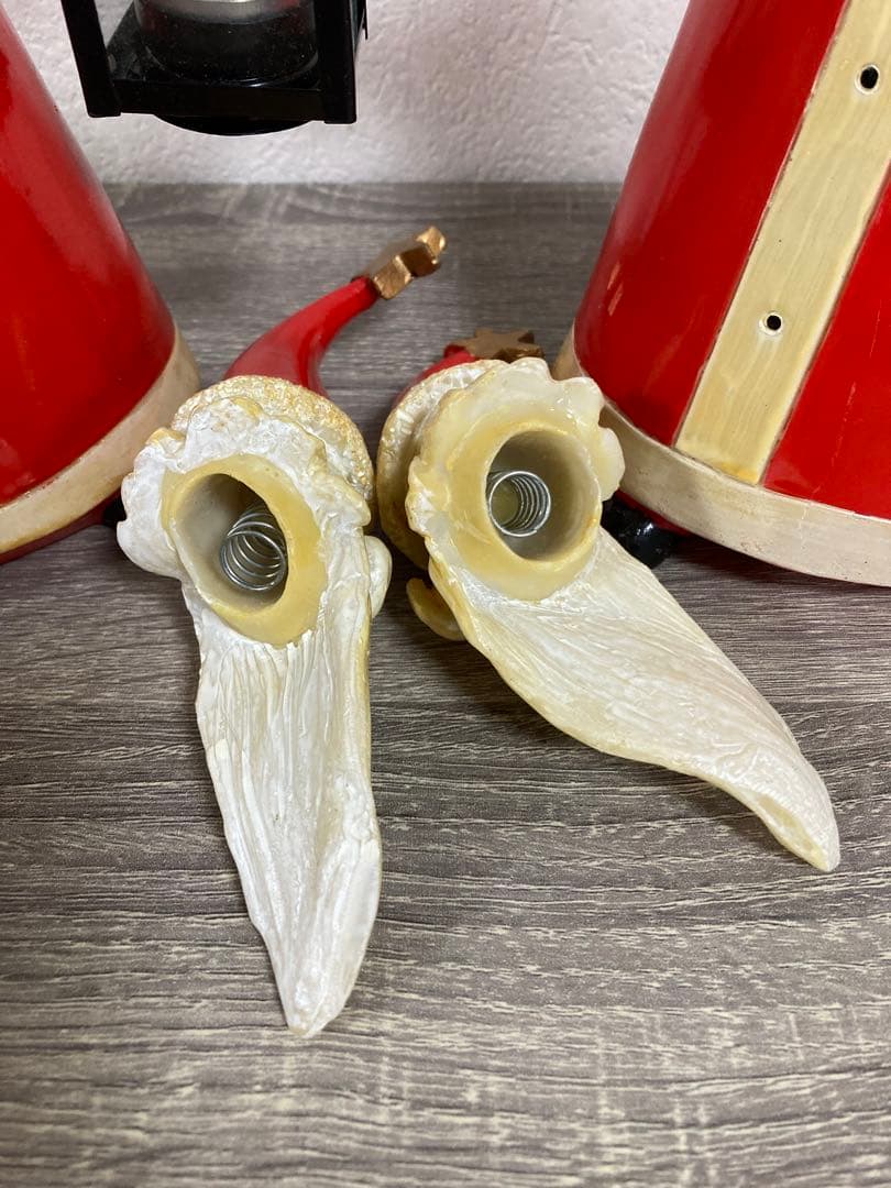 ☆ サンタ サンタクロース 置物 クリスマス オブジェ 飾り インテリア 陶器☆