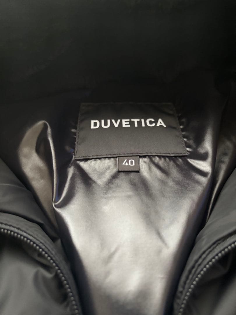 DUVETICA ラビットファー 付きダウン　ブラック