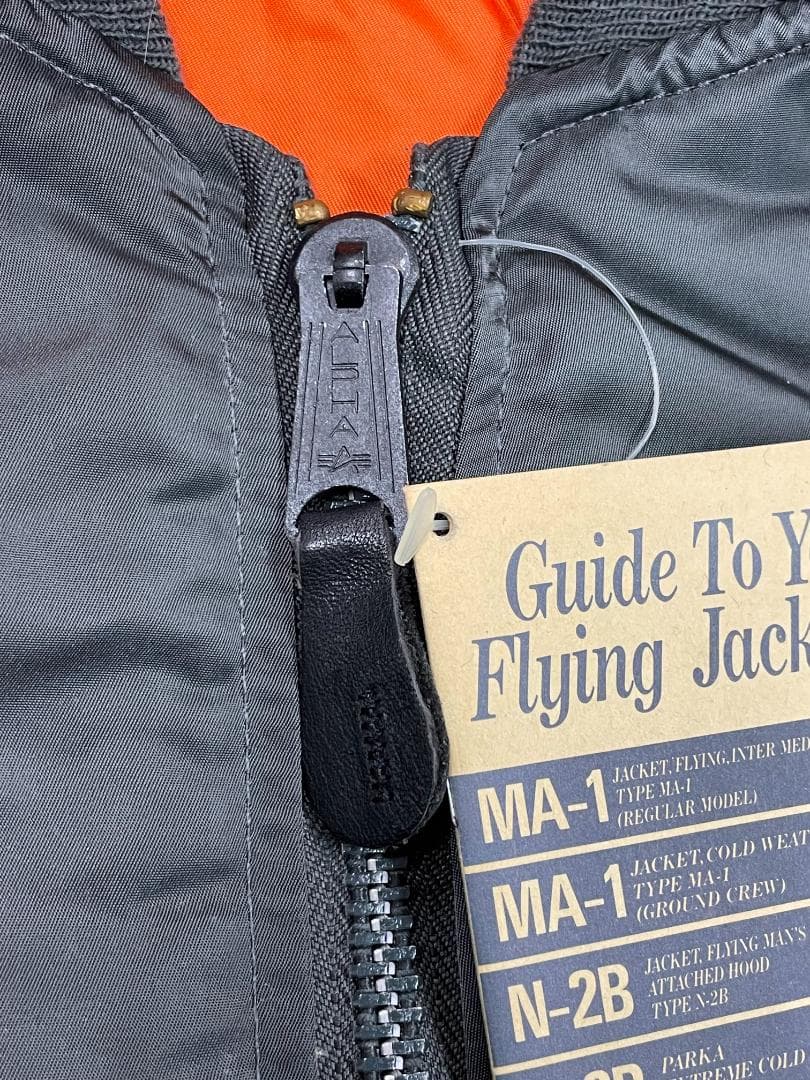 ALPHA INDUSTRIES MA-1 Made in USA 未使用品