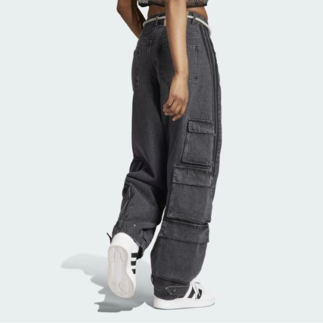 激レア極美品★adidasアディダス adileniumデニムカーゴパンツ 25