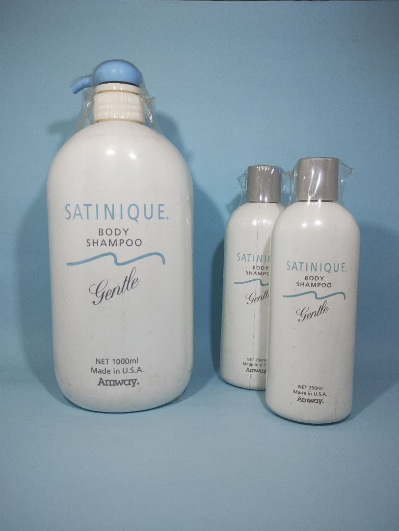 アムウェイ サテニーク ボディシャンプー 1000ml 1本 250ml 2本