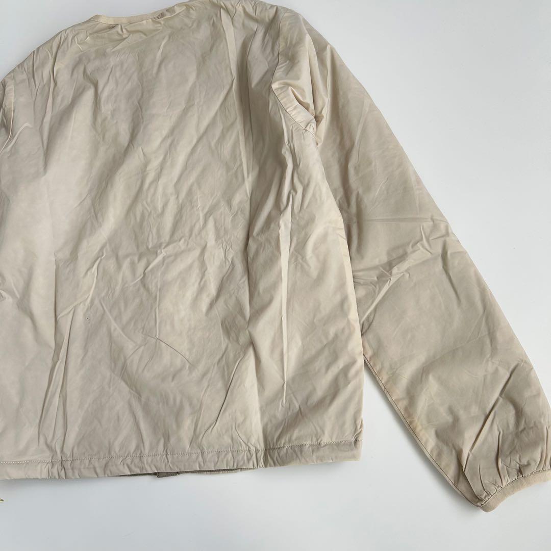DANTON/ダントン]ナイロンタフタ インサレーションノーカラージャケットXS